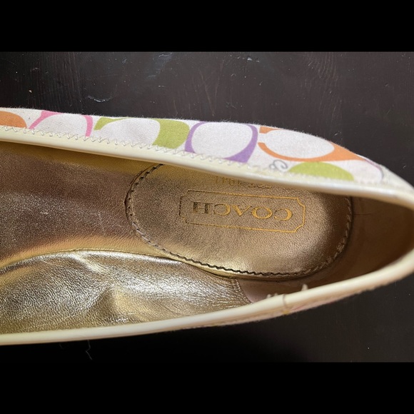 Multi Color Coach Flats - Picture 2 of 6